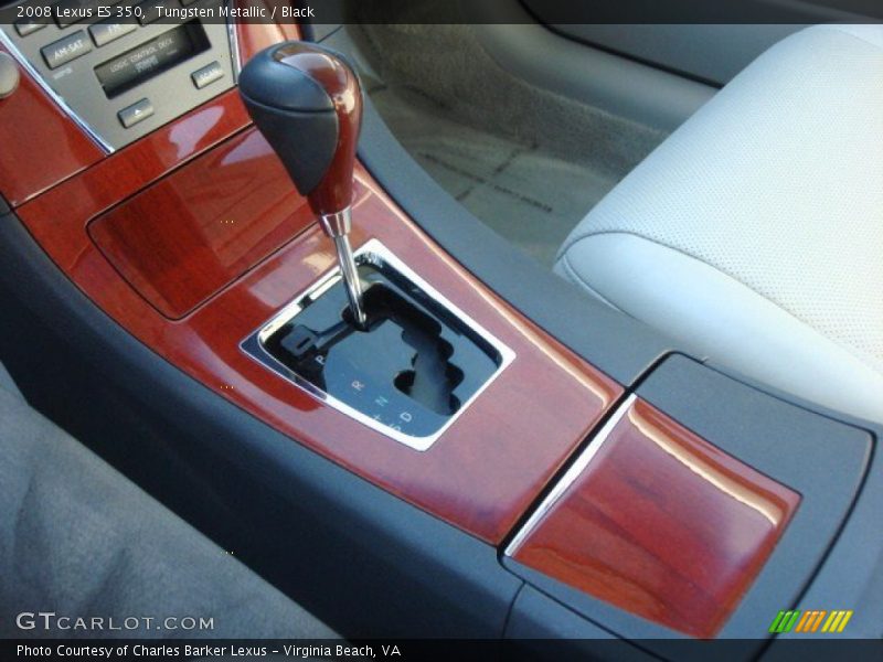 Tungsten Metallic / Black 2008 Lexus ES 350