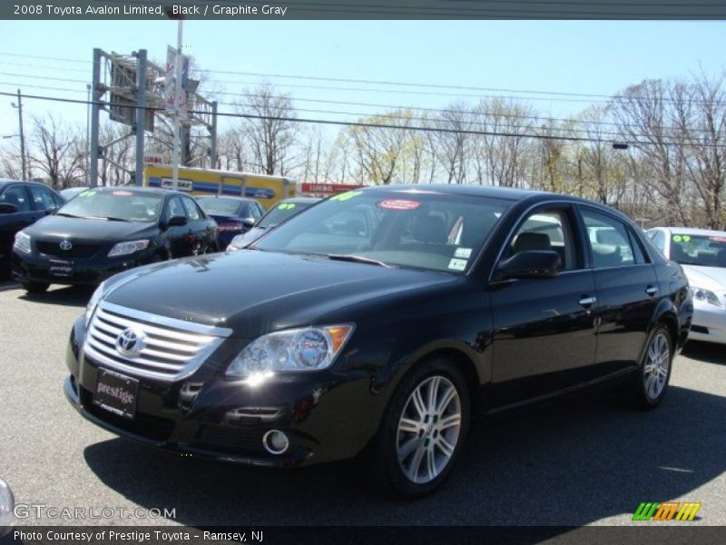 Black / Graphite Gray 2008 Toyota Avalon Limited