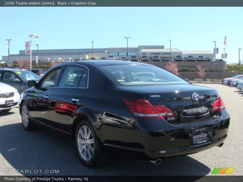 Black / Graphite Gray 2008 Toyota Avalon Limited