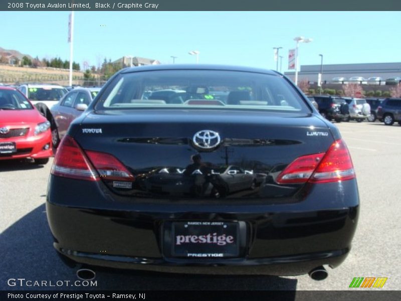 Black / Graphite Gray 2008 Toyota Avalon Limited