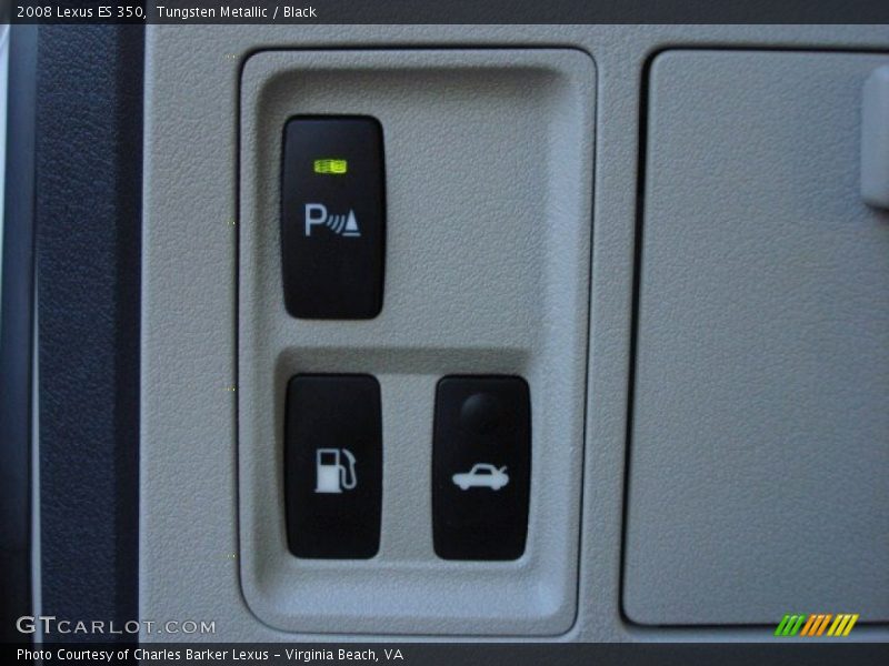 Tungsten Metallic / Black 2008 Lexus ES 350