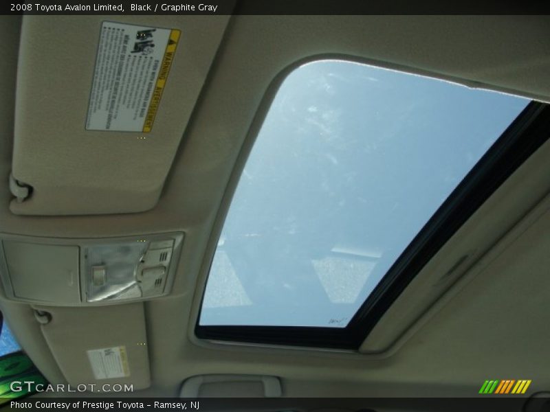 Black / Graphite Gray 2008 Toyota Avalon Limited