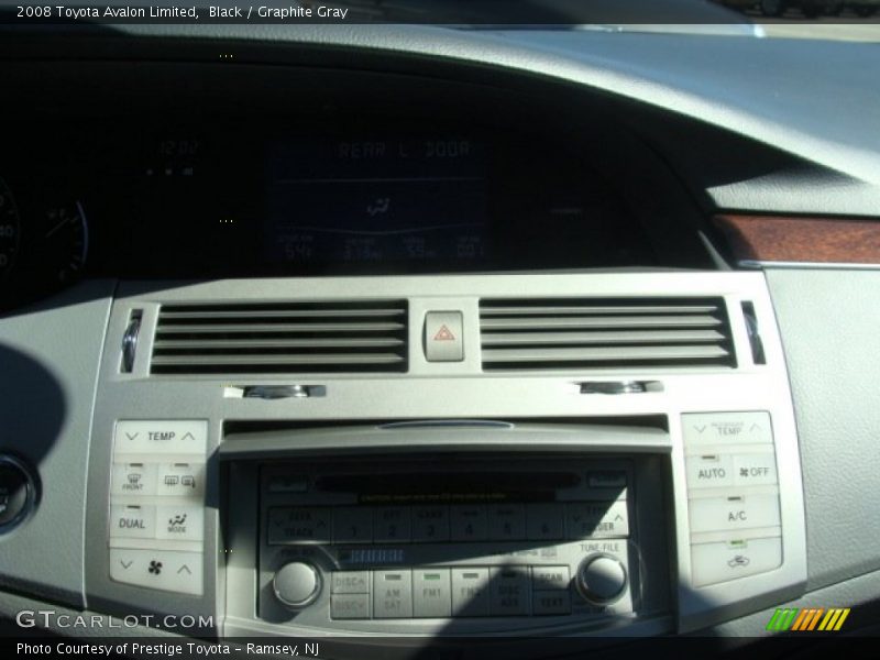 Black / Graphite Gray 2008 Toyota Avalon Limited