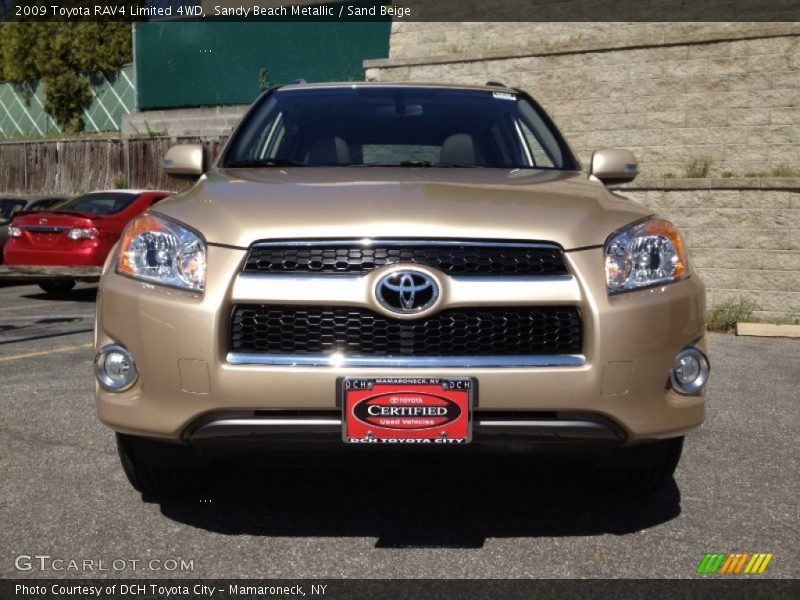 Sandy Beach Metallic / Sand Beige 2009 Toyota RAV4 Limited 4WD