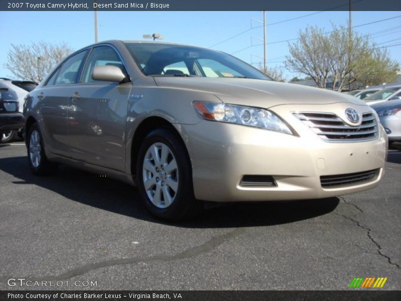 Desert Sand Mica / Bisque 2007 Toyota Camry Hybrid