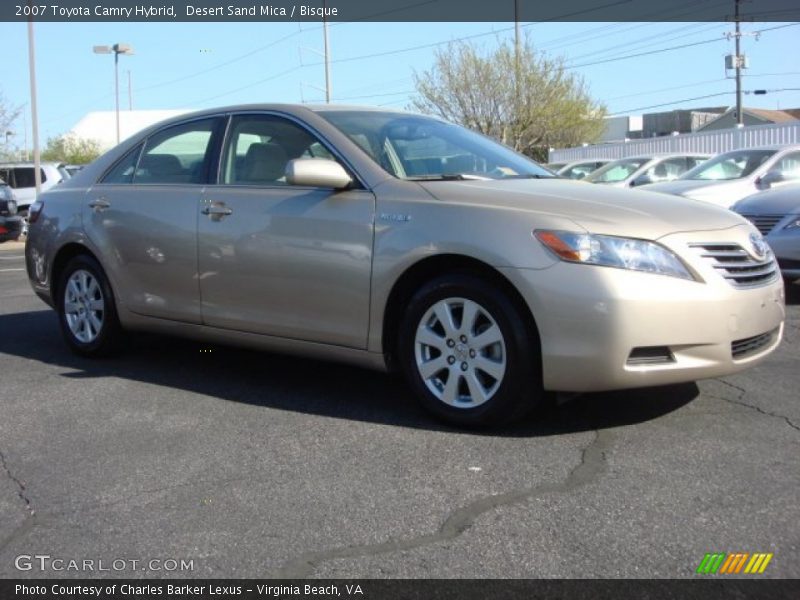Desert Sand Mica / Bisque 2007 Toyota Camry Hybrid