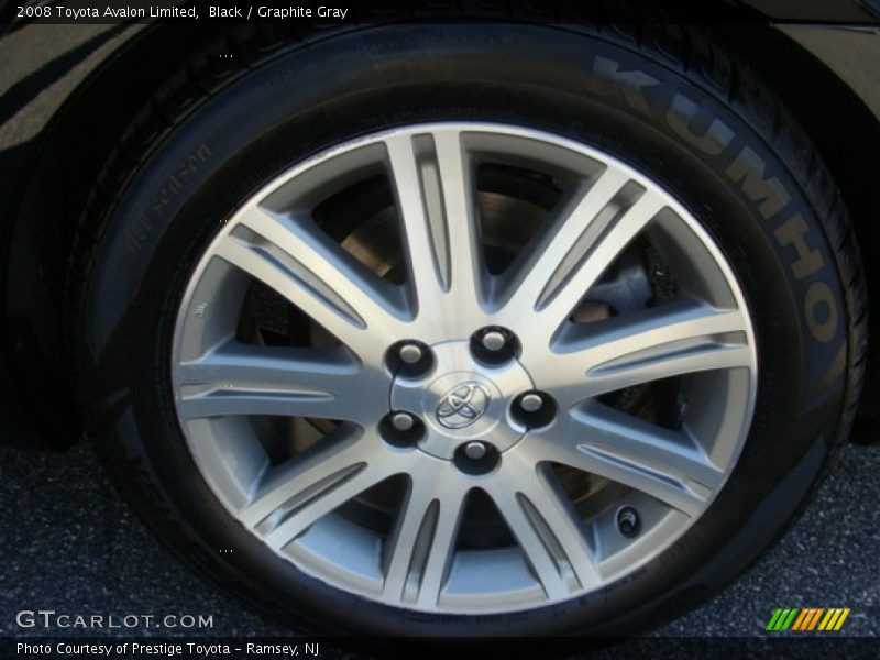 Black / Graphite Gray 2008 Toyota Avalon Limited