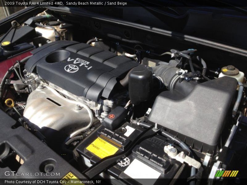  2009 RAV4 Limited 4WD Engine - 2.5 Liter DOHC 16-Valve Dual VVT-i 4 Cylinder