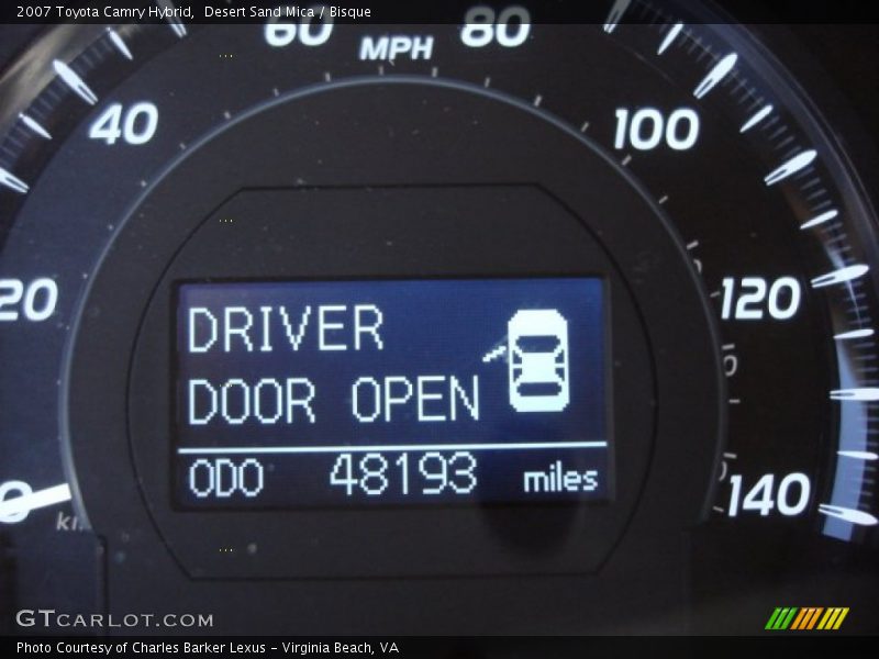 Desert Sand Mica / Bisque 2007 Toyota Camry Hybrid