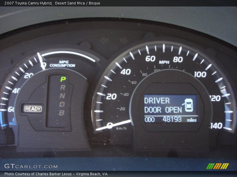 Desert Sand Mica / Bisque 2007 Toyota Camry Hybrid