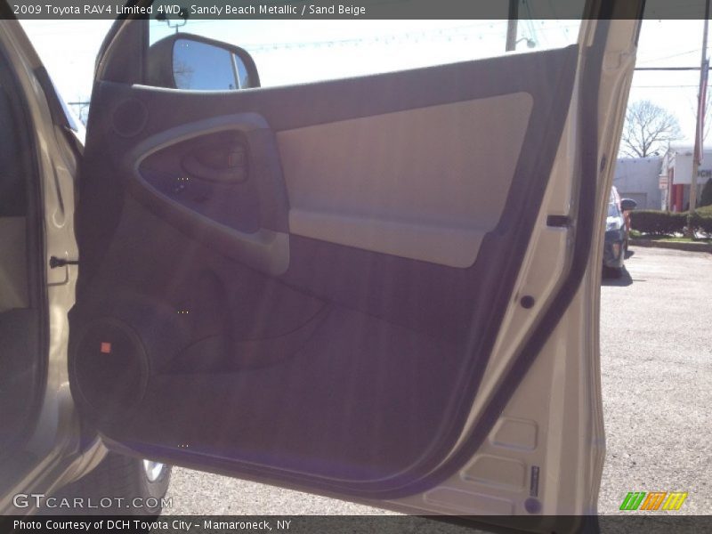 Sandy Beach Metallic / Sand Beige 2009 Toyota RAV4 Limited 4WD