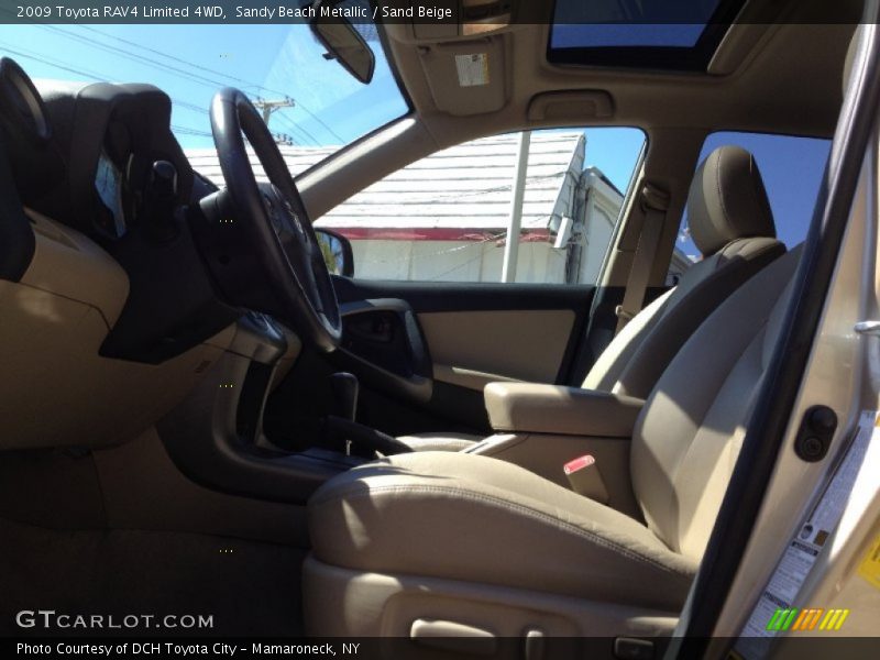 Sandy Beach Metallic / Sand Beige 2009 Toyota RAV4 Limited 4WD