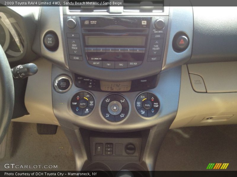Sandy Beach Metallic / Sand Beige 2009 Toyota RAV4 Limited 4WD
