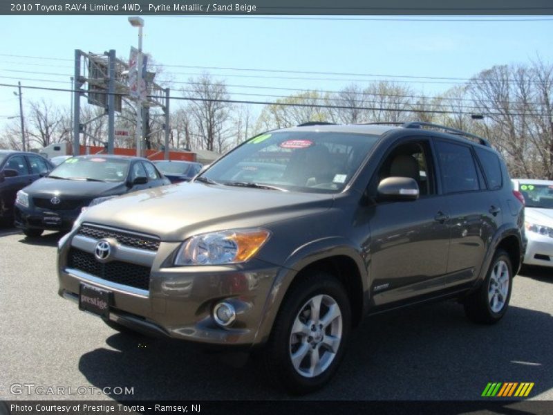 Pyrite Metallic / Sand Beige 2010 Toyota RAV4 Limited 4WD