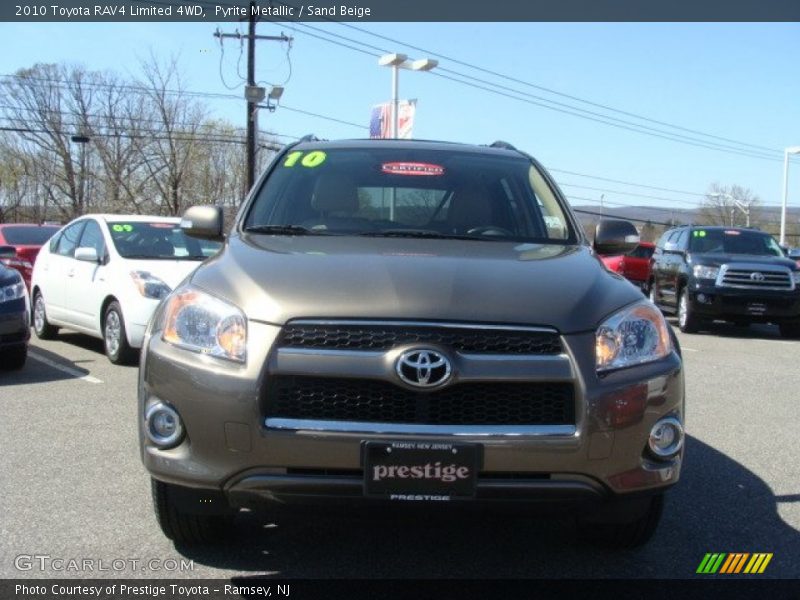 Pyrite Metallic / Sand Beige 2010 Toyota RAV4 Limited 4WD