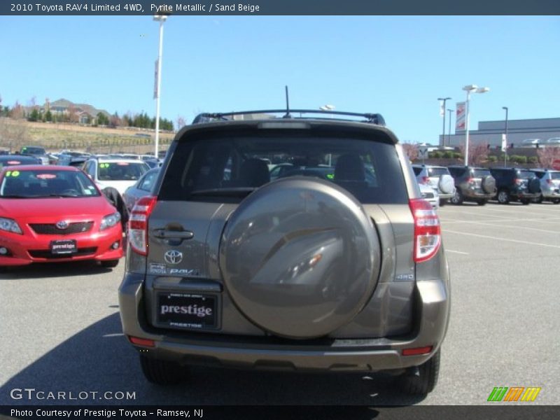 Pyrite Metallic / Sand Beige 2010 Toyota RAV4 Limited 4WD