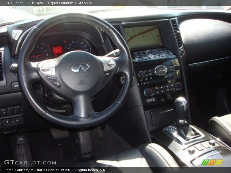 Liquid Platinum / Graphite 2010 Infiniti FX 35 AWD