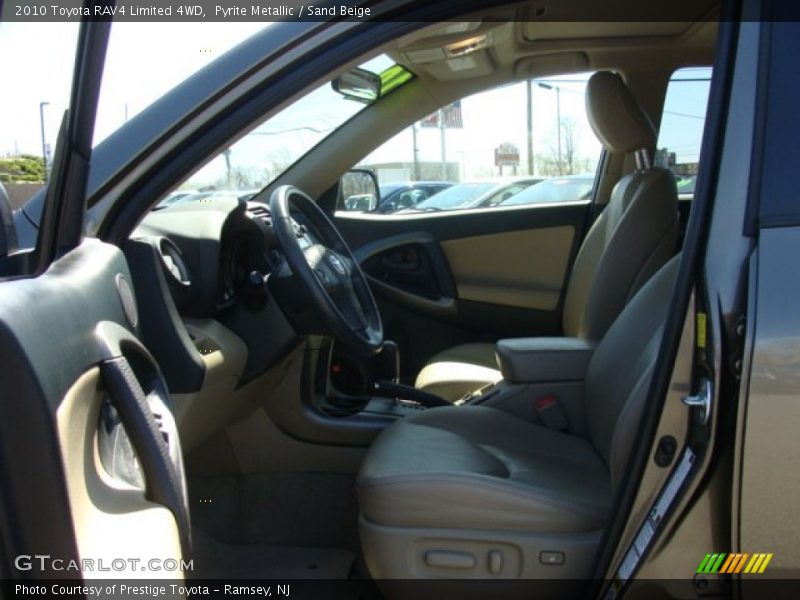 Pyrite Metallic / Sand Beige 2010 Toyota RAV4 Limited 4WD