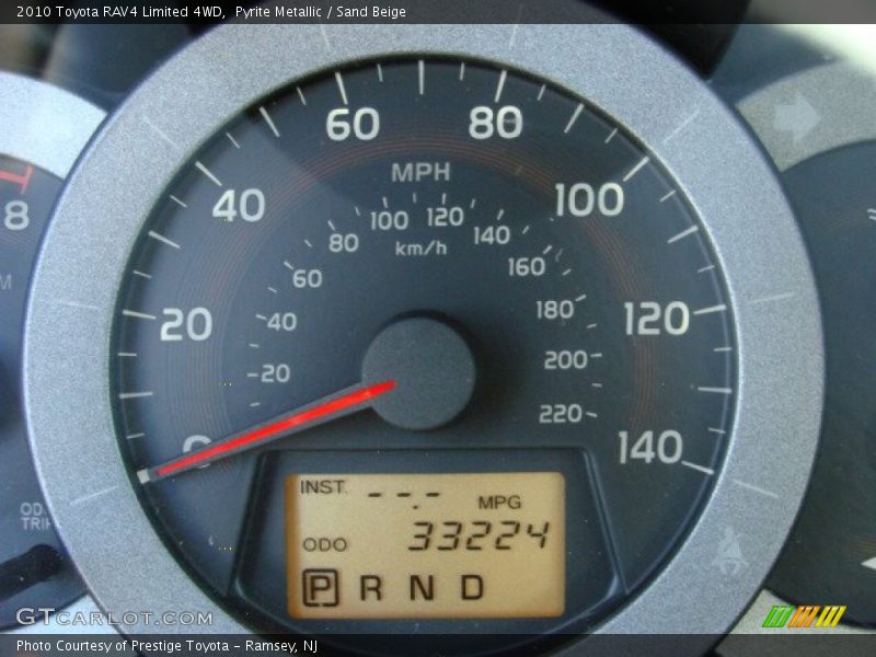 Pyrite Metallic / Sand Beige 2010 Toyota RAV4 Limited 4WD