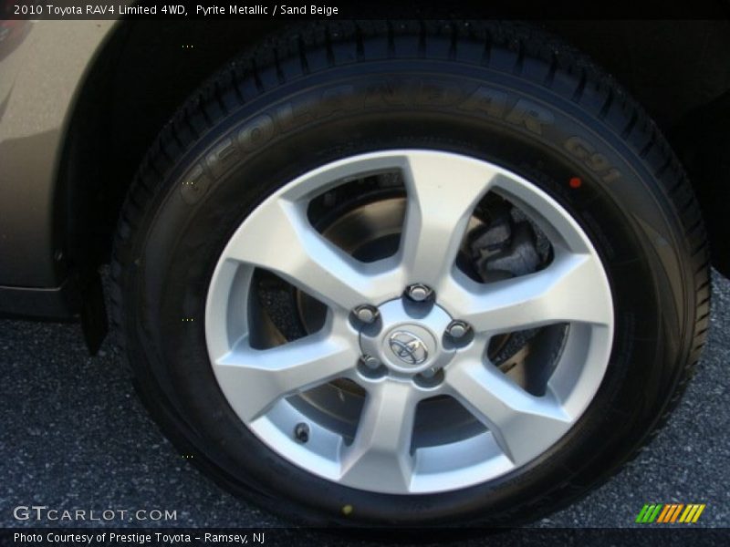 Pyrite Metallic / Sand Beige 2010 Toyota RAV4 Limited 4WD