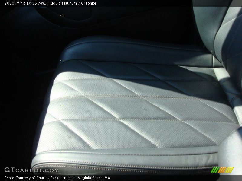 Liquid Platinum / Graphite 2010 Infiniti FX 35 AWD