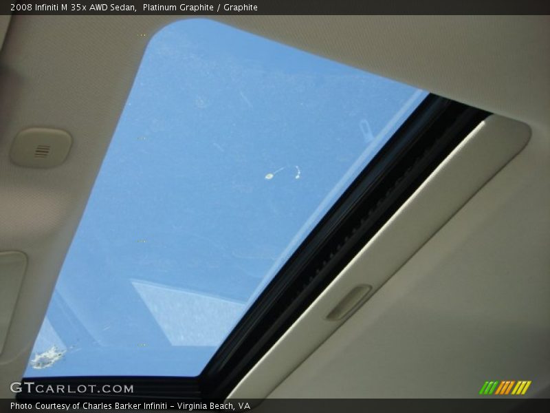 Platinum Graphite / Graphite 2008 Infiniti M 35x AWD Sedan