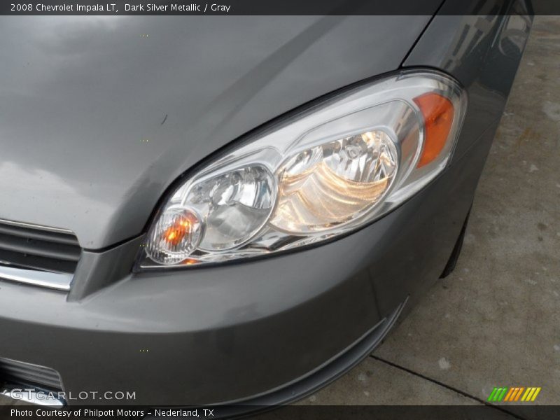 Dark Silver Metallic / Gray 2008 Chevrolet Impala LT