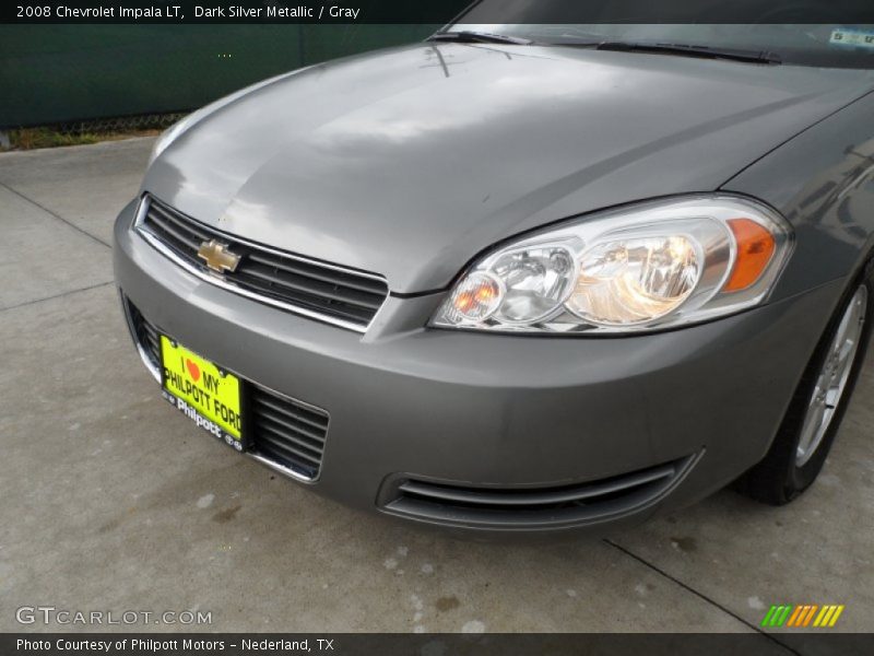 Dark Silver Metallic / Gray 2008 Chevrolet Impala LT
