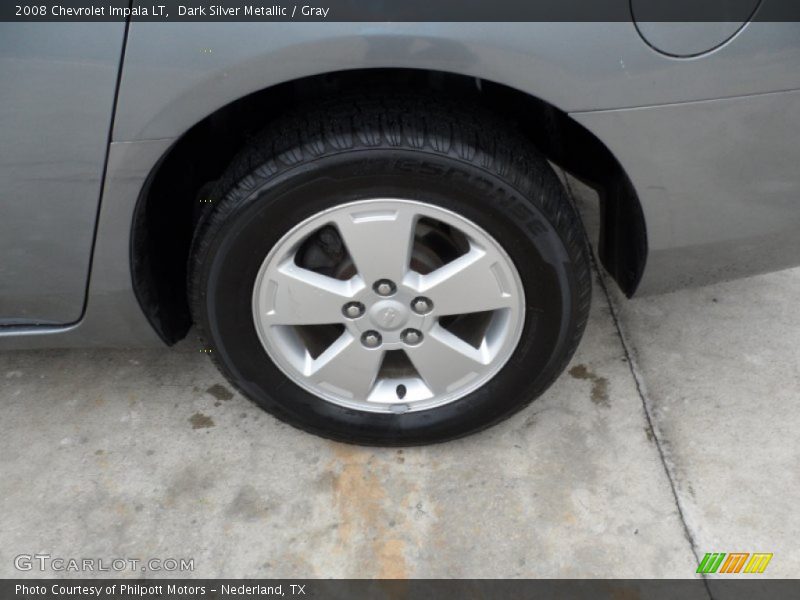 Dark Silver Metallic / Gray 2008 Chevrolet Impala LT