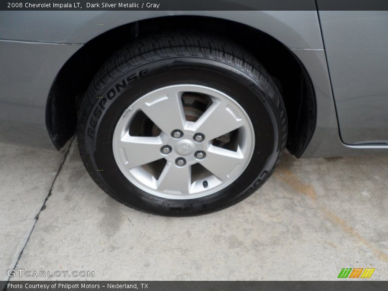 Dark Silver Metallic / Gray 2008 Chevrolet Impala LT
