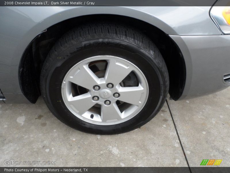Dark Silver Metallic / Gray 2008 Chevrolet Impala LT