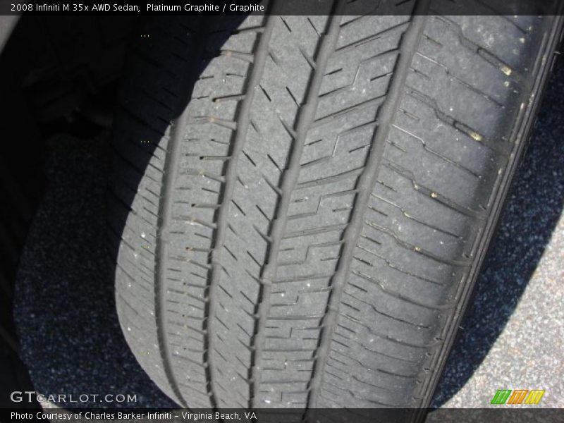 Platinum Graphite / Graphite 2008 Infiniti M 35x AWD Sedan