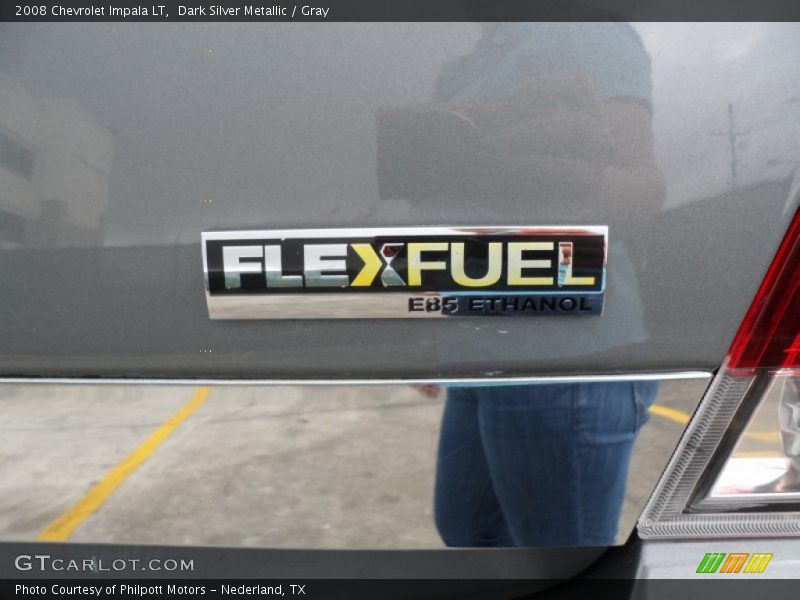 Dark Silver Metallic / Gray 2008 Chevrolet Impala LT