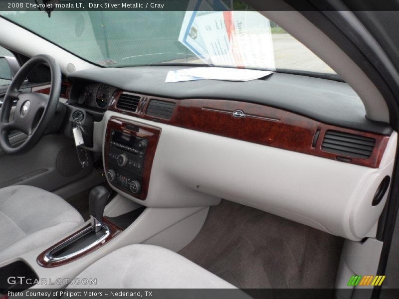 Dark Silver Metallic / Gray 2008 Chevrolet Impala LT
