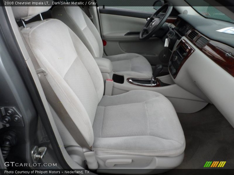 Dark Silver Metallic / Gray 2008 Chevrolet Impala LT
