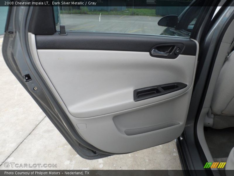 Dark Silver Metallic / Gray 2008 Chevrolet Impala LT