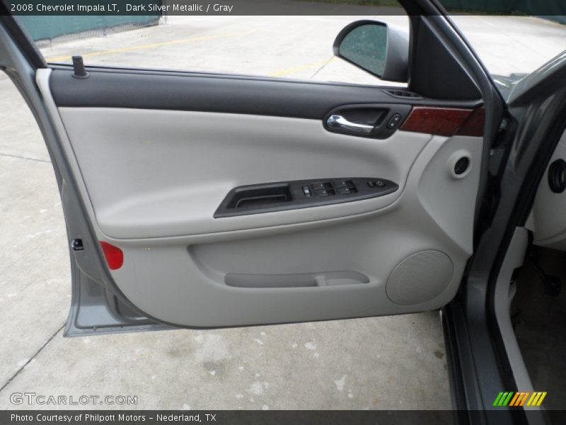 Dark Silver Metallic / Gray 2008 Chevrolet Impala LT