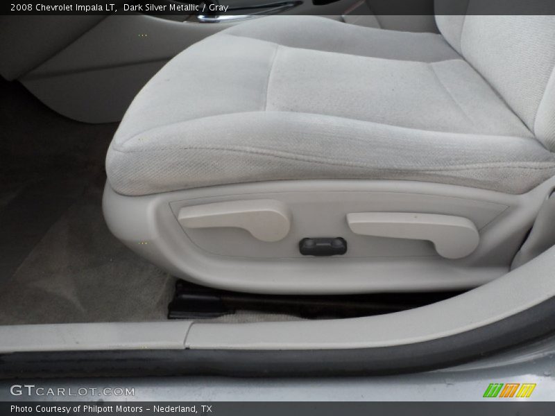 Dark Silver Metallic / Gray 2008 Chevrolet Impala LT