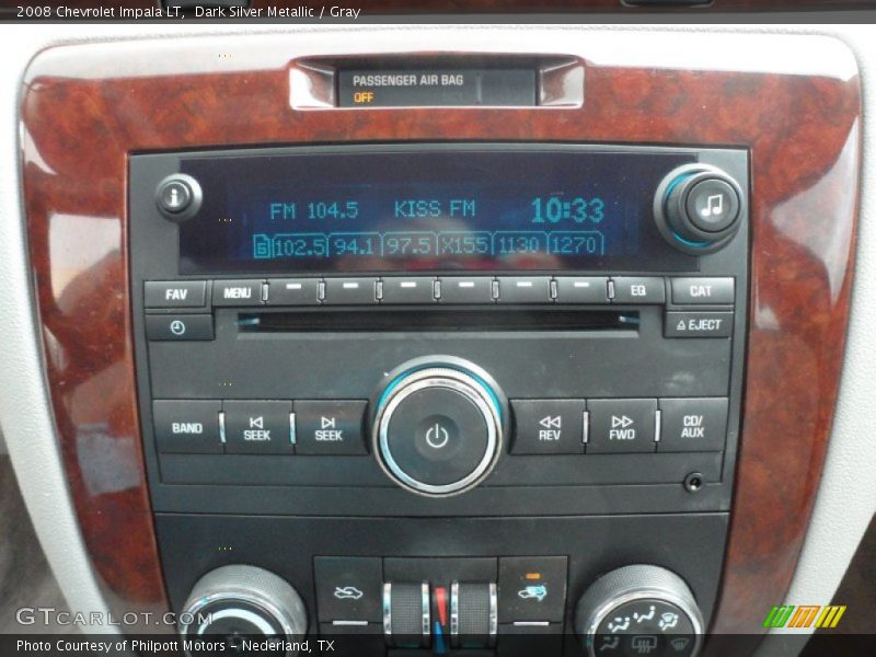 Dark Silver Metallic / Gray 2008 Chevrolet Impala LT