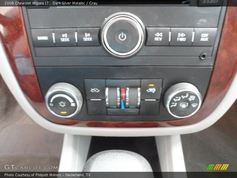 Dark Silver Metallic / Gray 2008 Chevrolet Impala LT