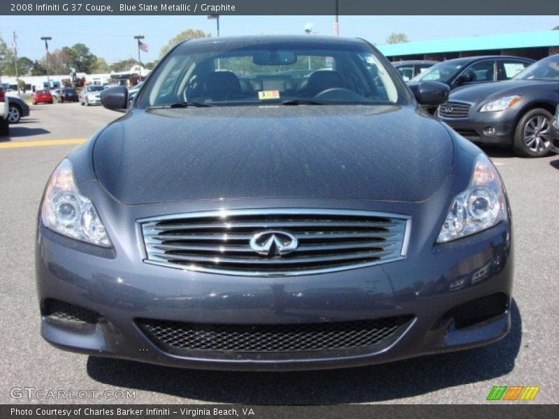 Blue Slate Metallic / Graphite 2008 Infiniti G 37 Coupe