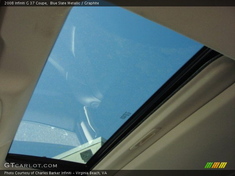 Blue Slate Metallic / Graphite 2008 Infiniti G 37 Coupe