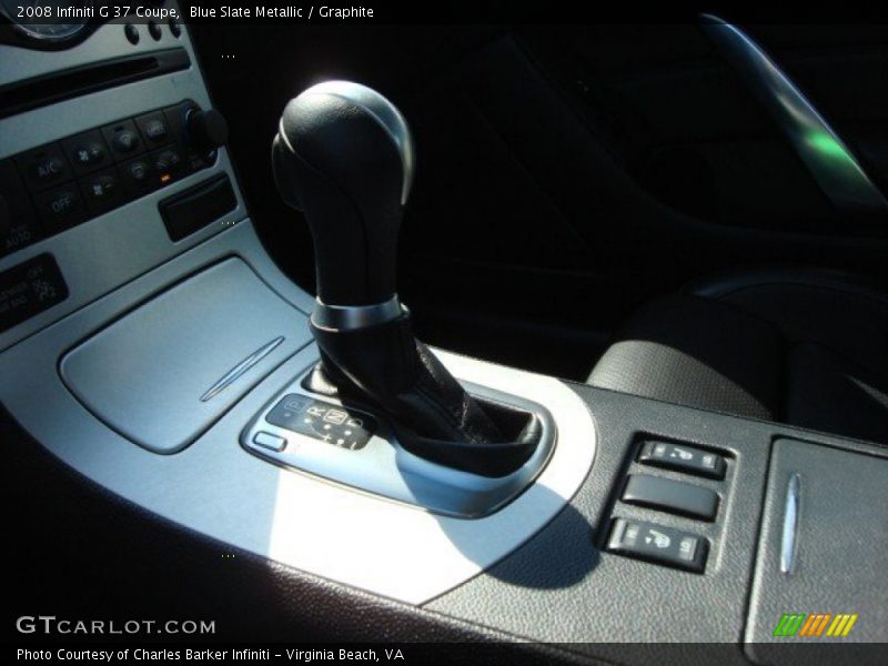 Blue Slate Metallic / Graphite 2008 Infiniti G 37 Coupe
