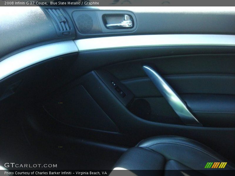 Blue Slate Metallic / Graphite 2008 Infiniti G 37 Coupe