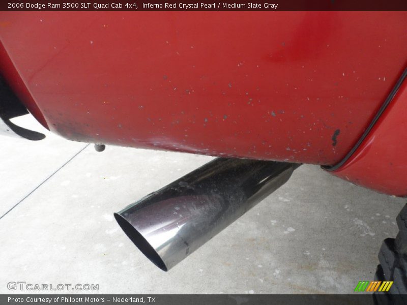 Inferno Red Crystal Pearl / Medium Slate Gray 2006 Dodge Ram 3500 SLT Quad Cab 4x4