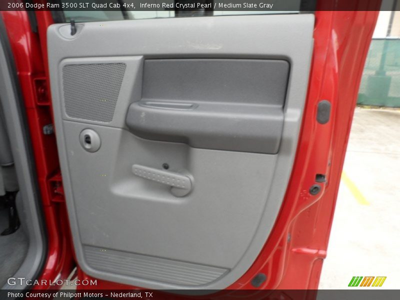 Inferno Red Crystal Pearl / Medium Slate Gray 2006 Dodge Ram 3500 SLT Quad Cab 4x4