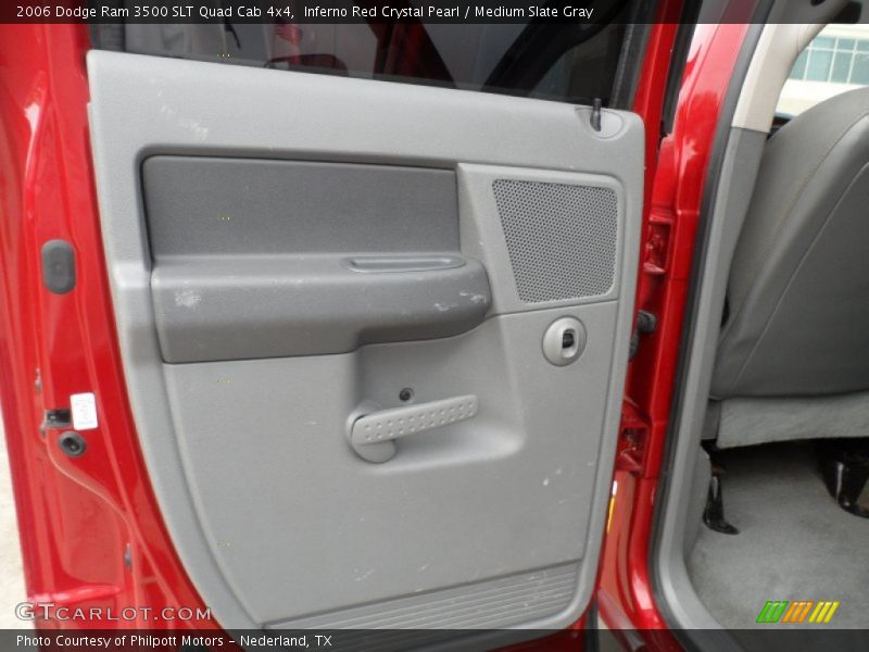 Inferno Red Crystal Pearl / Medium Slate Gray 2006 Dodge Ram 3500 SLT Quad Cab 4x4