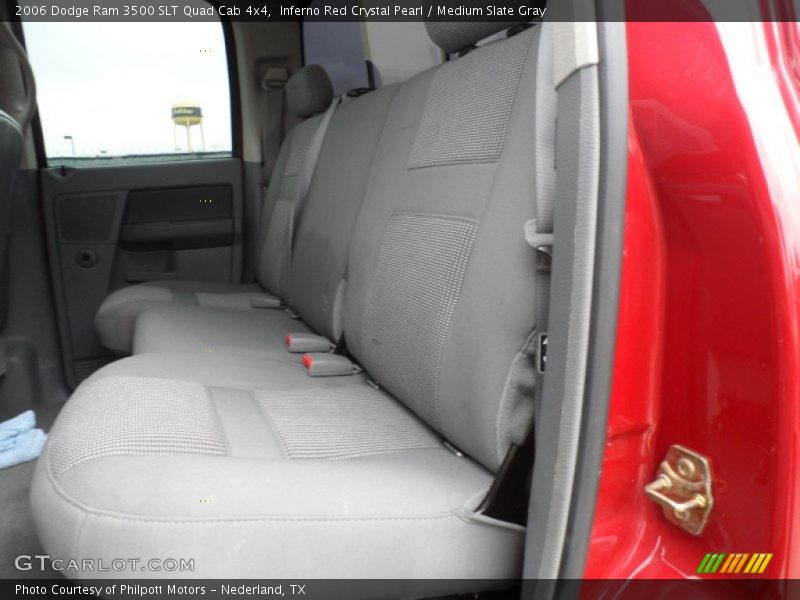 Inferno Red Crystal Pearl / Medium Slate Gray 2006 Dodge Ram 3500 SLT Quad Cab 4x4