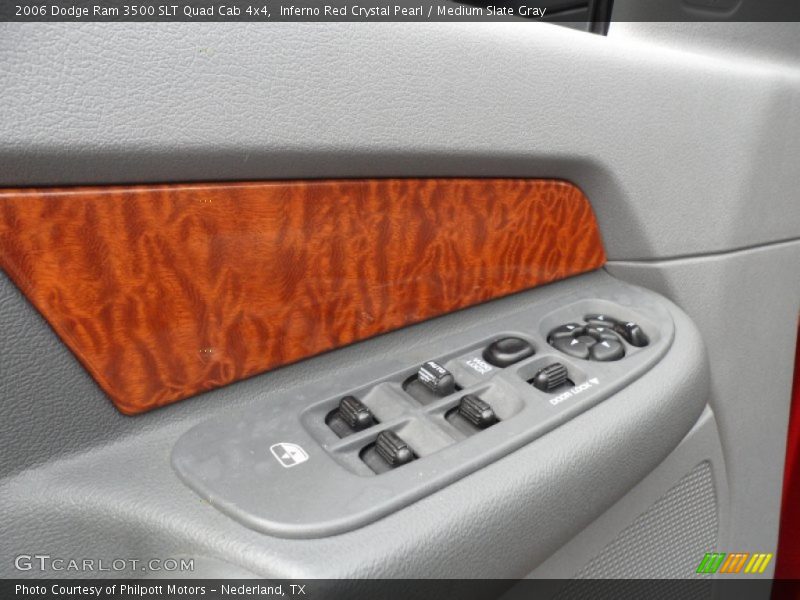 Inferno Red Crystal Pearl / Medium Slate Gray 2006 Dodge Ram 3500 SLT Quad Cab 4x4
