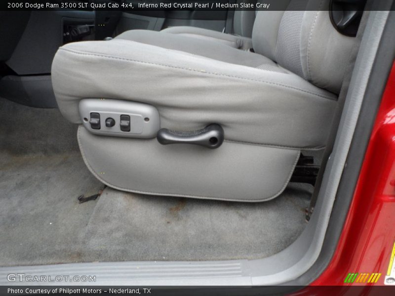 Inferno Red Crystal Pearl / Medium Slate Gray 2006 Dodge Ram 3500 SLT Quad Cab 4x4